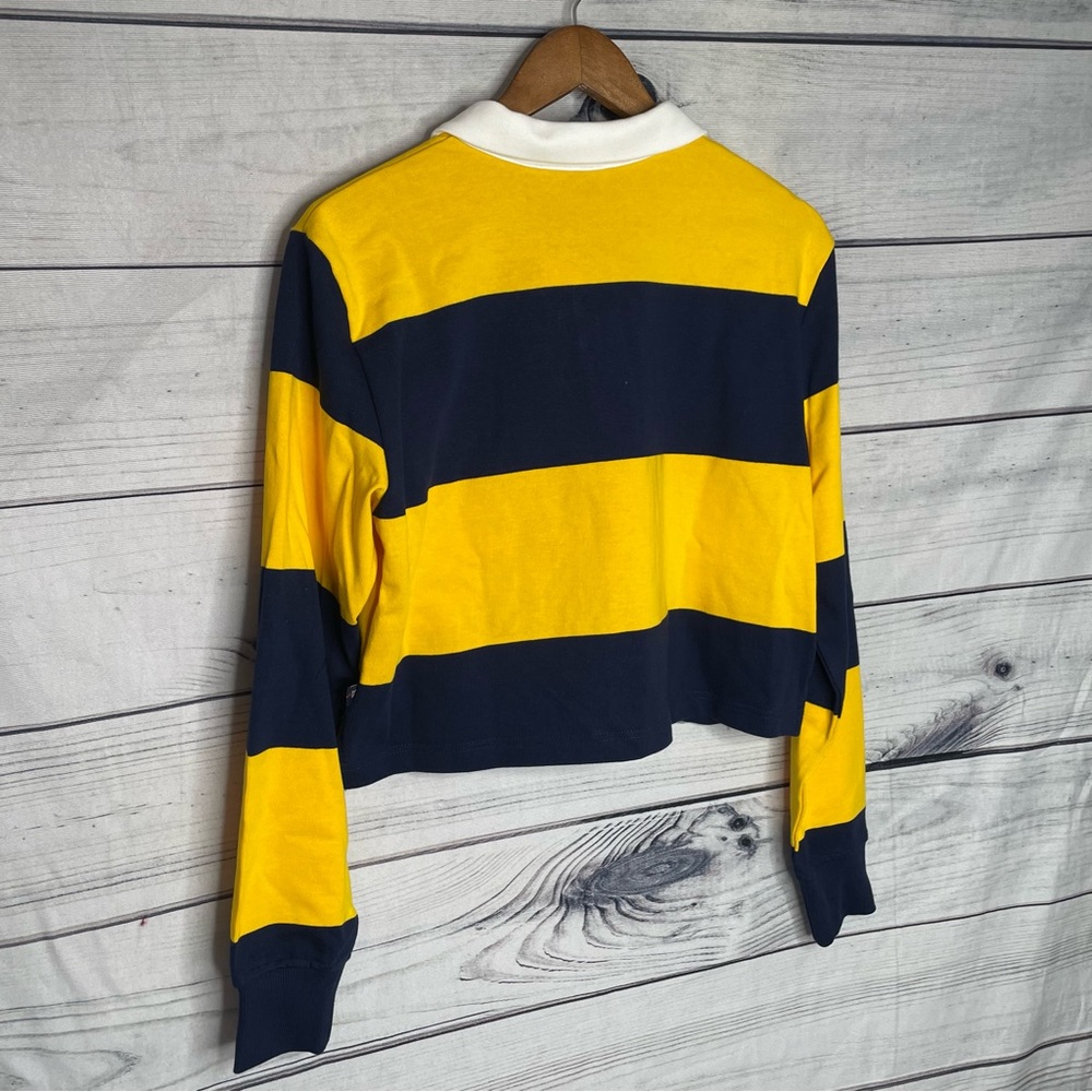 Rowing Blazers X Target cropped Rugby shirt L - Picture 5 of 9